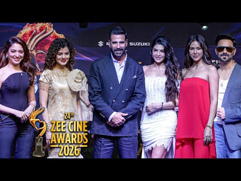 UNCUT - 24TH ZEE CINE AWARDS 2026 | Akshay Kumar, Tamannaah, Sonam Bajwa, Jacqueline Fernandez