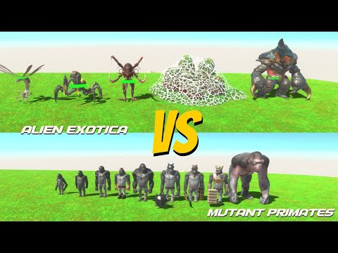 Battle of the Mutant Primates and Alien Exotica: Unveiling the Epic Showdown