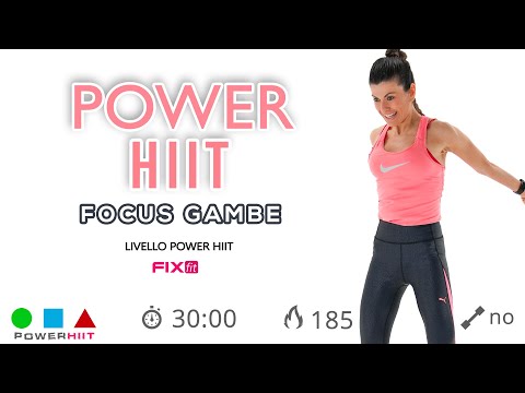 Power HIIT! Esercizi Intensi Per Gambe Toniche e Glutei Sodi (+ Core)
