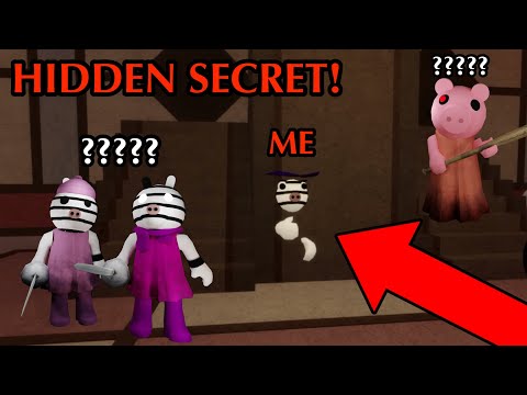 i found a HIDDEN SECRET GLITCH in the new piggy chapter (No one can find me!)