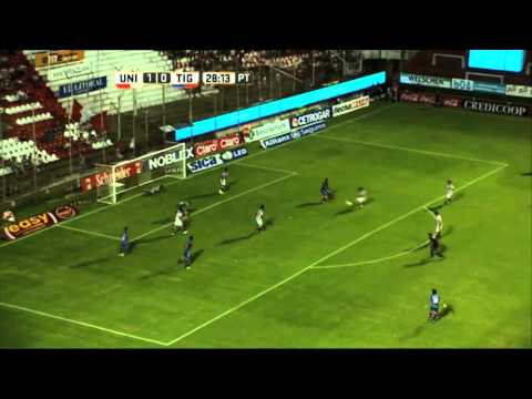 Nereo atoró bien.  Unión 1 - Tigre 0. Fecha 11. Primera División 2016.