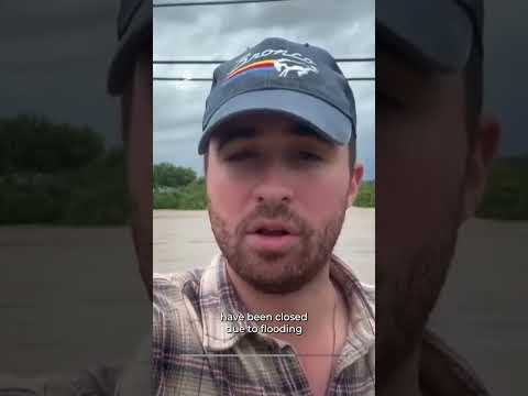 Texas floods ravage through southwestern areas of state | AJ #shorts