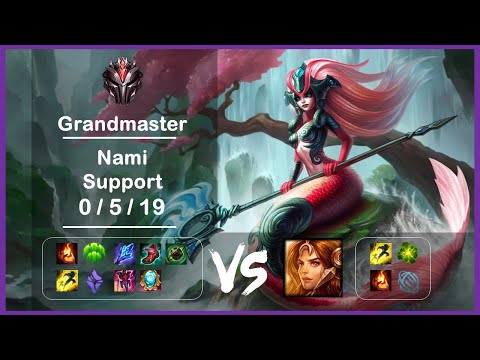 Support Nami vs Leona Patch 11.18