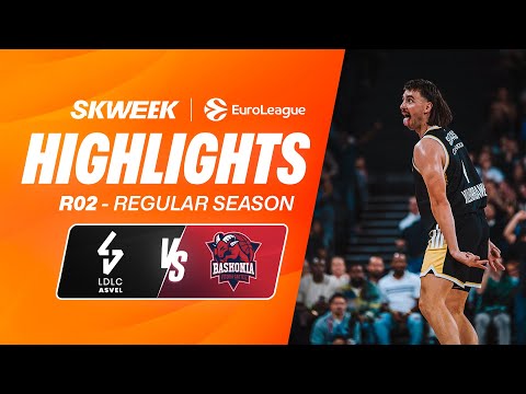 FIRST WIN FOR ASVEL THIS SEASON ? ASVEL VS BASKONIA - HIGHLIGHTS - EUROLEAGUE R2