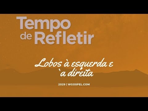 Tempo de Refletir 2029 - Lobos à esquerda e à direita