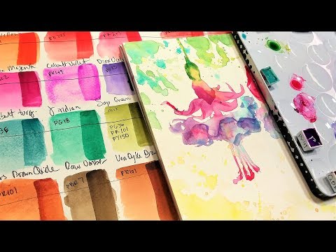 QoR Watercolor Review //Golden Artists watercolors