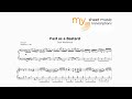 DIck Wellstood - Fast as a Bastard (Jazz Transcription)