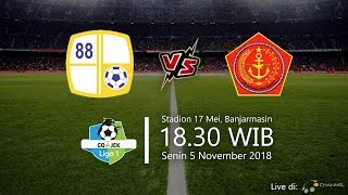 Live Streaming Ochannel TV, Barito Putera Vs PS Tira di Liga 1 2018, Senin Pukul 18.30 WIB