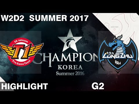 SKT vs LZ | Game 2 | HIGHLIGHTS | LCK SUMMER 2017 | SK Telecom vs Longzhu