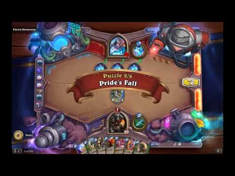 Solution Puzzle Lab Lethal: Pride's Fall - Electra Sturmsurge (2/6), Hearthstone Boomsday