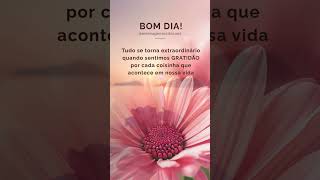 BOM DIA 🌼 Mensagem #reflexão #mensagem #bomdia #shorts