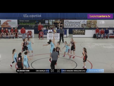 U14F - CBS Barça U13 vs. Lvice Hradec Kralove - Final Infantil Fem. ELITE GLOBASKET 2018