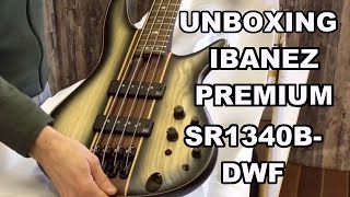 Video thumbnail for Unboxing Ibanez Premium SR1340B-DWF by Levytukku