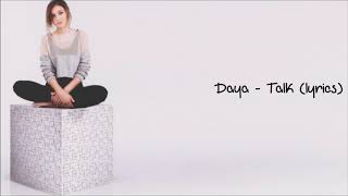 Talk -daya