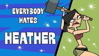 TOTAL DRAMA: Everybody hates Heather | More than 1 hour of Heather's best moments