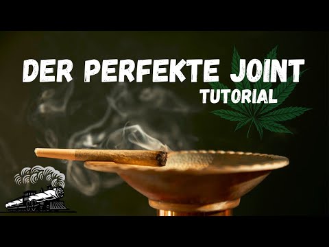 Perfekten Joint drehen | Tutorial für eine einfache Tüte | #cannabis #raw