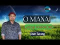 O Manai | Karaoke With Lyrics | Jiten Terang | Karbi Song