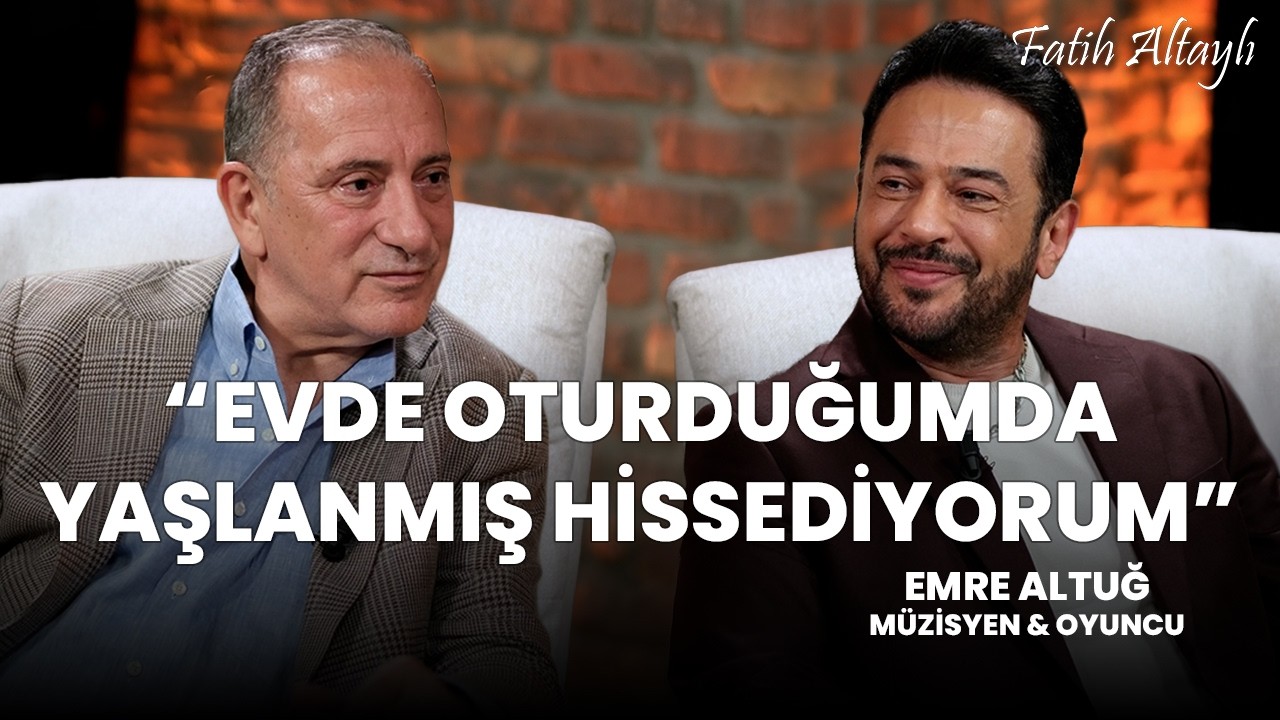 Fatih Altaylı ile Pazar Sohbeti: "Sezen Aksu’nun ilk albüm teklifini reddettim” / Emre Altuğ