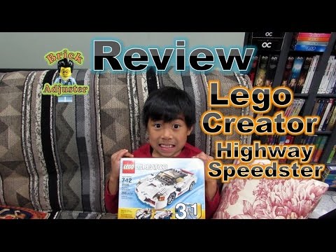 Playing with Lego #226 - Highway Speedster - Lego Creator - All 3 Builds (Review) - LEGO 31006