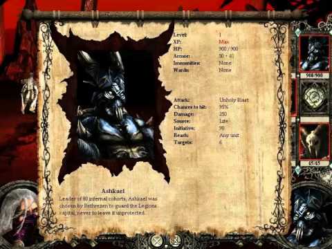 Disciples 2: Empire Defeats Legions of the Damned Capitol Guardian Ashkael