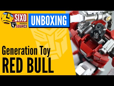 UNBOXING: Transformers Generation Toy GT-11 Red Bull