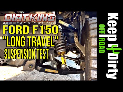 Dirk King "Long Travel" Suspension test