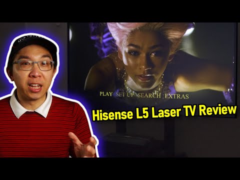 Hisense L5 4K Laser TV (Ultra Short-Throw Projector) + 100" ALR Screen Review