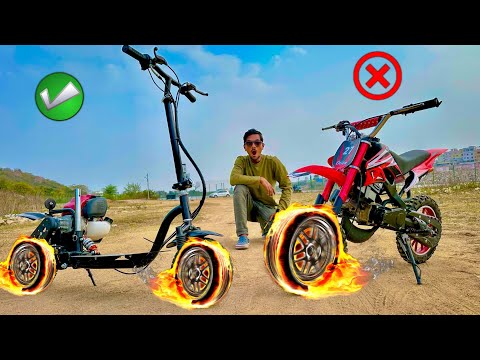 RC 125CC Dirt Bike Vs RC Mini Scooter - Chatpat toy TV