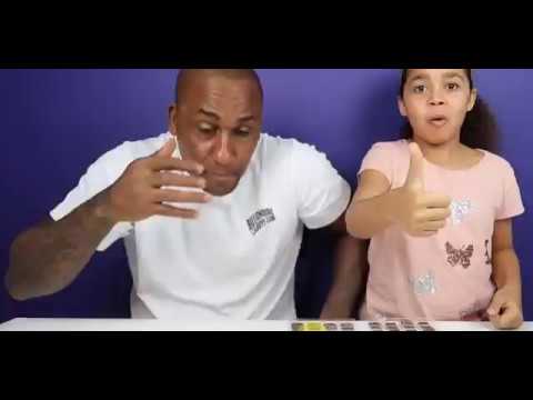 BURN OR BLISS! Extreme Hot & Spicy Chocolate Challenge - Family Fun Games