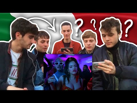 (ITALIAN REACTION) ROSALÍA, J Balvin - Con Altura ft. El Guincho