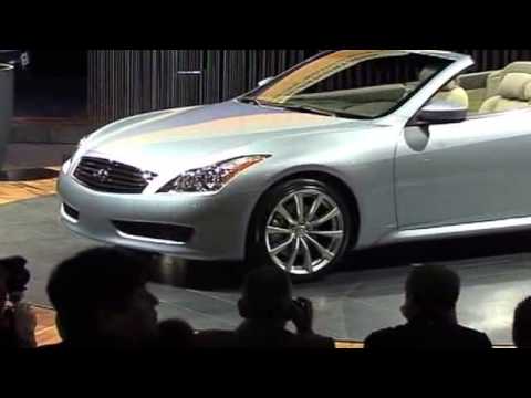 ALL-NEW 2009 INFINITI G CONVERTIBLE MAKES ITS WORLD DEBUT AT THE LOS ANGELES AUTO SHOW