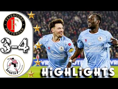 Feyenoord vs Sparta Rotterdam Highlights | Eredivisie Summary 2026