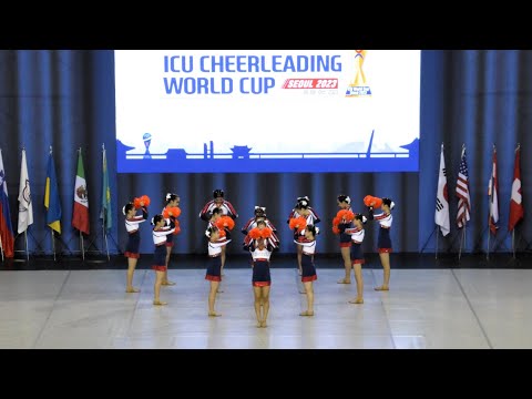 2023 ICU Cheerleading World Cup-Team Korea Junior Pom 1st