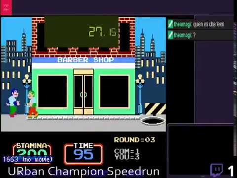 Urban Champion Speedrun Any% New WR 29.183 Secs