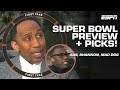 Stephen A., Shannon Sharpe & Mad Dog's Super Bowl LVIII Preview & Picks 🎉 | First Take