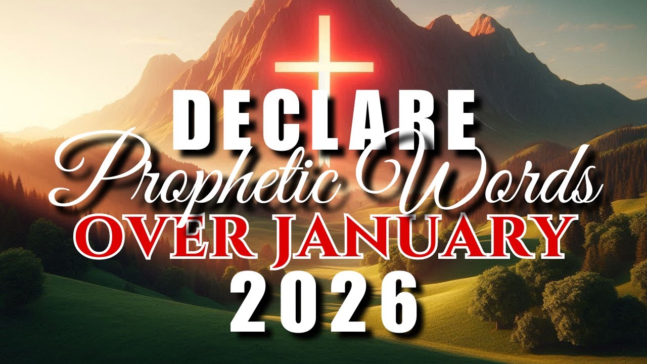 January 2026 Prayer Declarations | Prophetic Words to Start the Year Strong