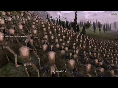 30,000 Battle Droids Vs 10,000 Clones UEBS