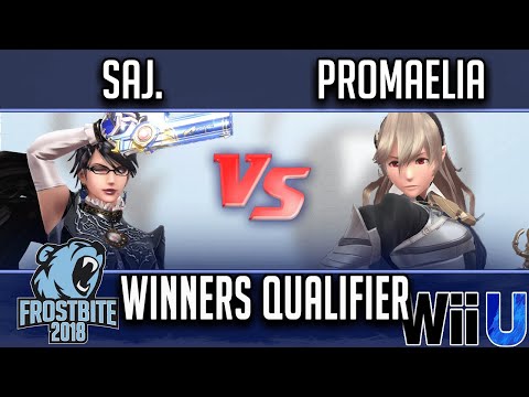 Frostbite 2018 Smash 4 Singles  WINNERS QUALIFIER - TA | saj. (Bayonetta) vs AF | Promaelia (Corrin)