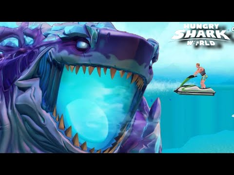 HUNGRY SHARK WORLD - NEW GIANT MONSTER SHIN SHARKJIRA SPECIAL LIVE EVENT IN ARCTIC APOCALYPSE WORLD