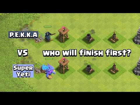 1 Troop VS 14 Defenses | Clash of Clans