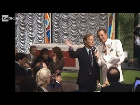 Renzo Arbore intervista Nunzio Filogamo (Cari amici vicini e lontani 1984)