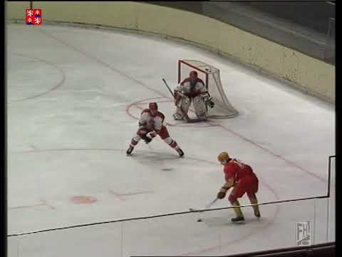 Federálna hokejová liga, 1992/93, 4. kolo, Sparta - Trenčín 4 : 4 pp, 25. 09. 1992