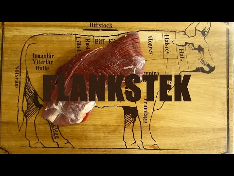 Hur Man Styckar Ut Flankstek | Snacka Kött