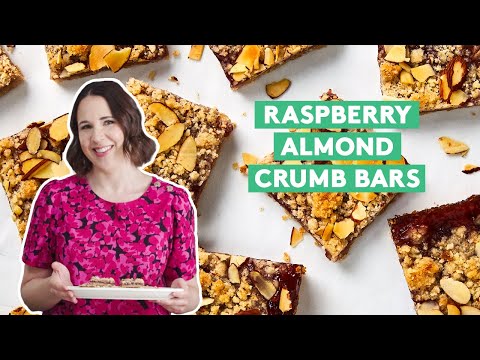 How to Make These Easy & Delicious Raspberry-Almond Crumb Bars