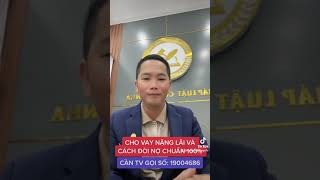 CẨN THẬN: AI CHO VAY NẶNG LÃI, VÀ ĐÒI NỢ COI ĐI