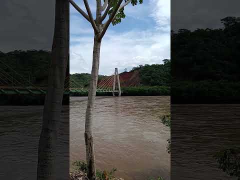 El río Huallaga de la ciudad de Bellavista en San Martín Perú