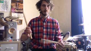 One Handed Diddle -Video Lessons for www.theblackpage.net Will Taylor Drums