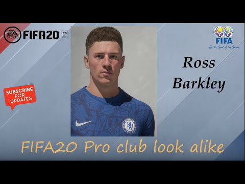 FIFA 20 Ross Barkley Look alike in Chelsea // Fifa20 Pro club