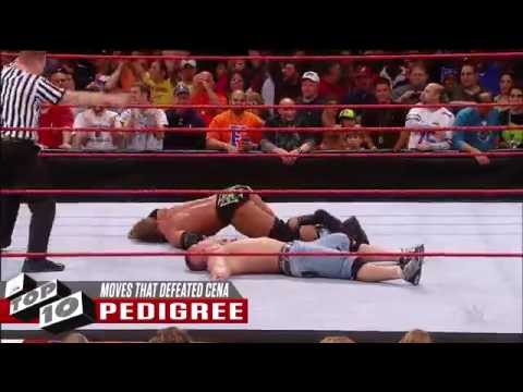 Dominating Moves That Defeated John Cena - WWE Top 10, June 18, 2016