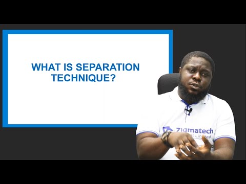 CHEMISTRY | SEPARATION TECHNIQUE | EXAM GUIDE | LEARNING HUB | ZIGMATECH CONSULT LIMITED | SCIENCE |